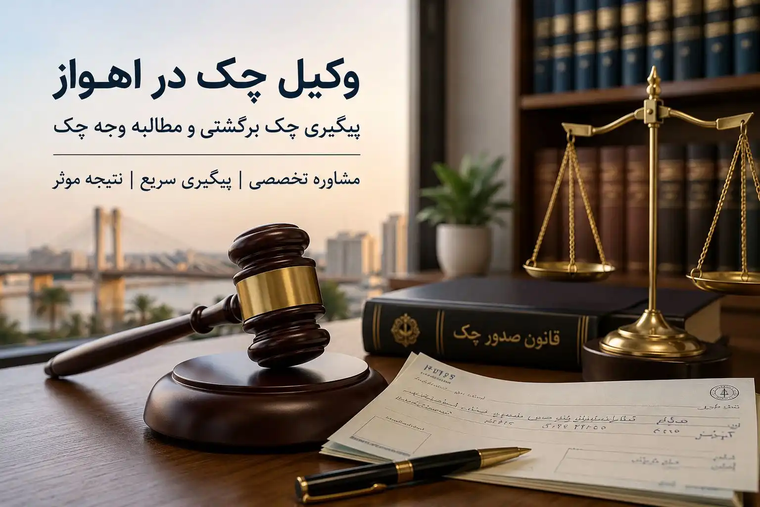 وکیل چک در اهواز،پیگیری قانونی چک برگشتی و مطالبه وجه چک با استفاده از راهکار های حقوقی