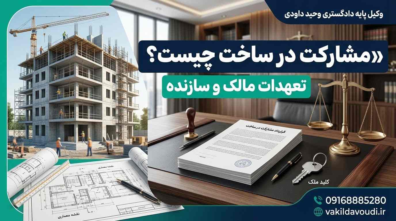 مشارکت در ساخت چیست و تعهدات مالک و سازنده