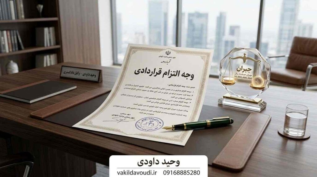 وجه التزام قراردادی و شرایط مطالبه خسارت