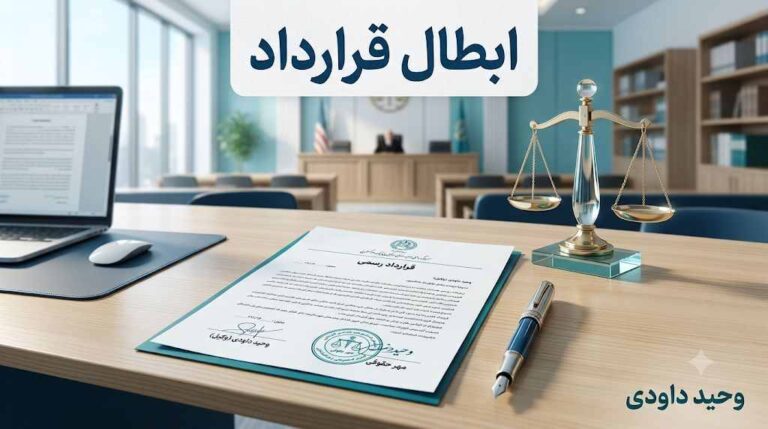 ابطال قرارداد و شرایط طرح دعوای ابطال قرارداد در دادگاه
