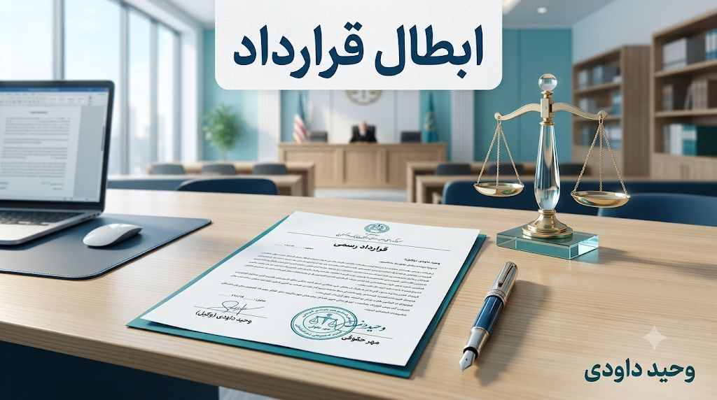 ابطال قرارداد و شرایط طرح دعوای ابطال قرارداد در دادگاه