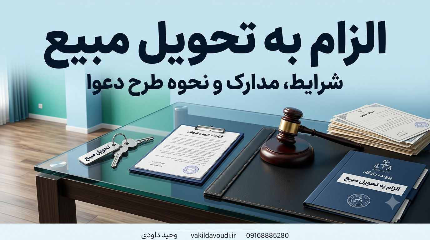 الزام به تحویل مبیع پس از معامله و پیگیری قانونی تحویل ملک