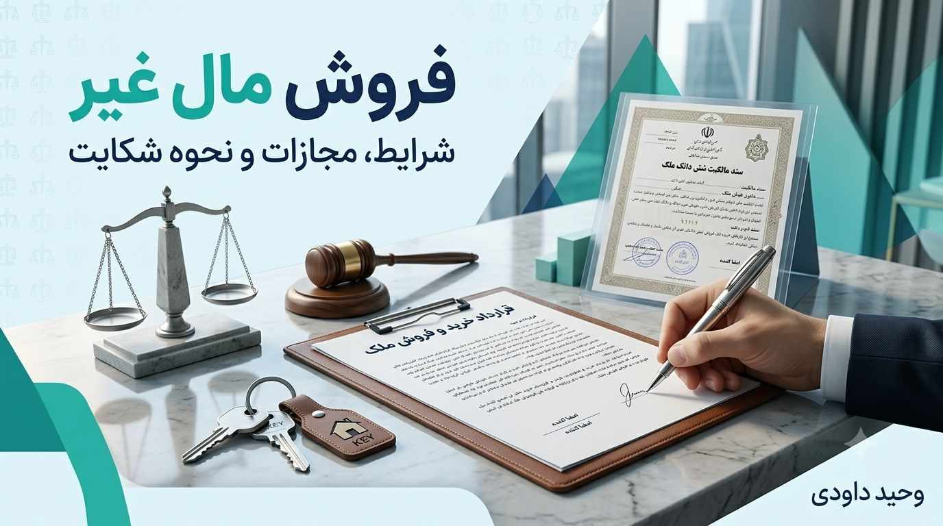 فروش مال غیر و شرایط تحقق جرم