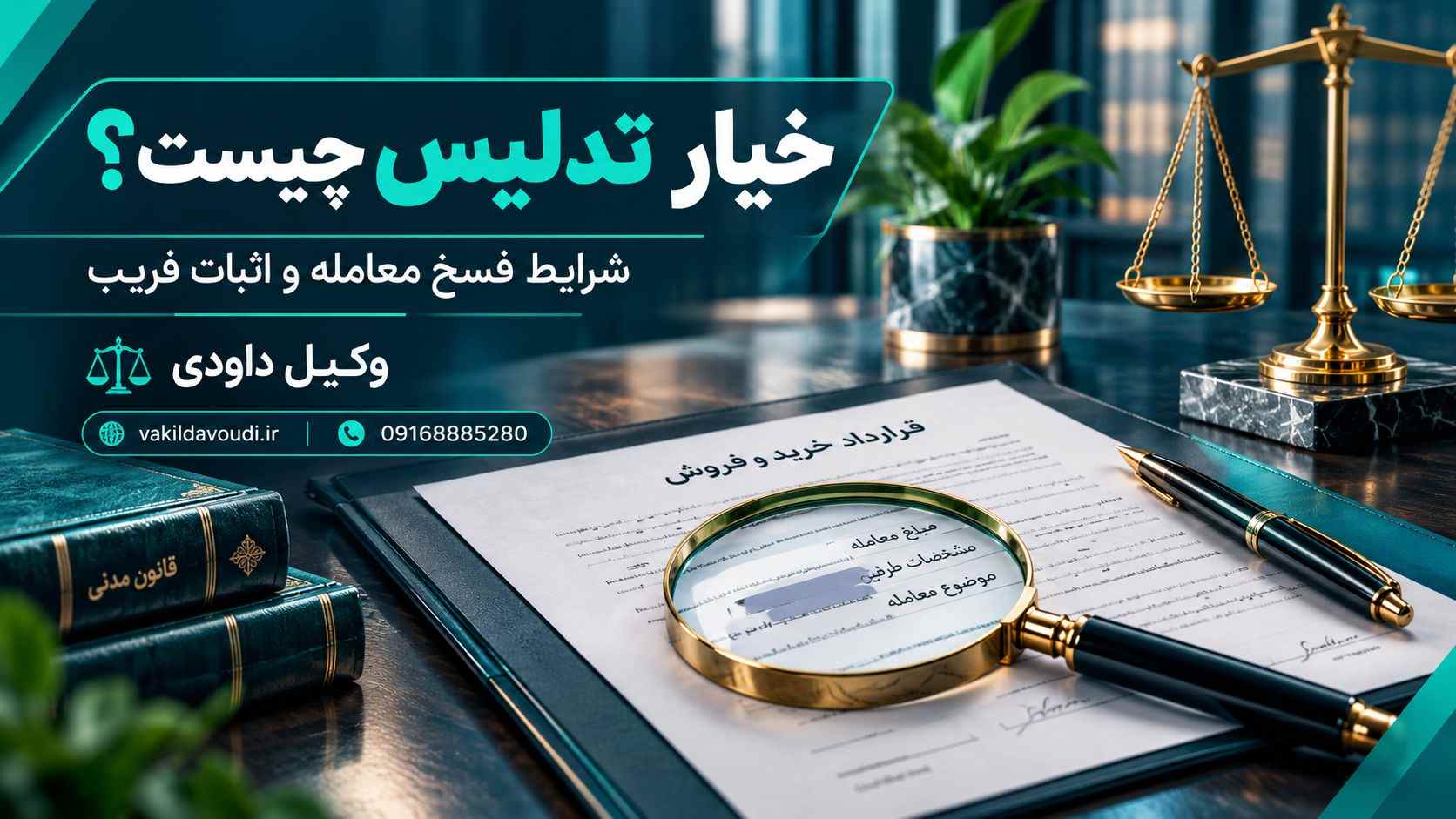 خیار تدلیس چیست و شرایط فسخ معامله