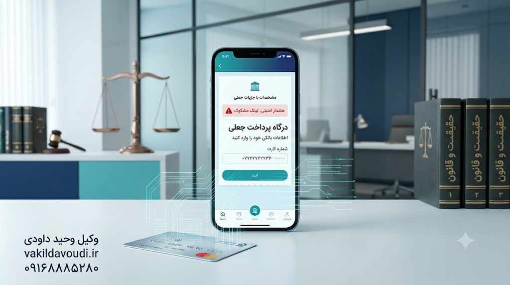 کلاهبرداری فیشینگ و سرقت اطلاعات بانکی از طریق لینک و درگاه جعلی