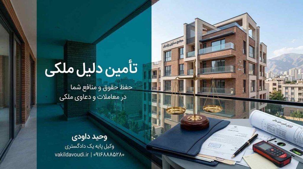 تأمین دلیل ملکی و کارشناسی خسارت ساختمان
